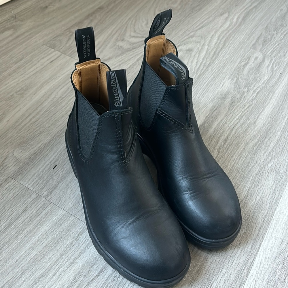 Blundstone #510 Black Leather - Men’s 7/Womens 9